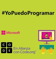 #YoPuedoProgramar Su Hora de Código está aquí
